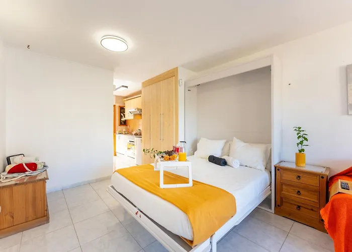 Estudio Con Mejor Posicion En Playa Vistas Apartman Arona