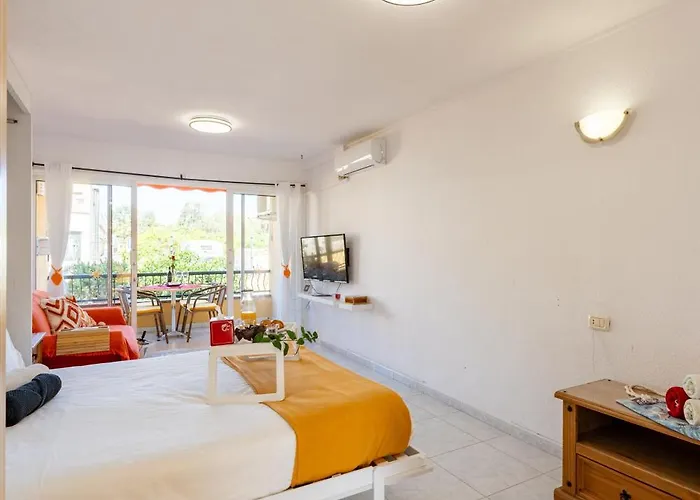 Estudio Con Mejor Posicion En Playa Vistas Arona (Tenerife)
